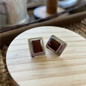 Sterling Silver Western Earings